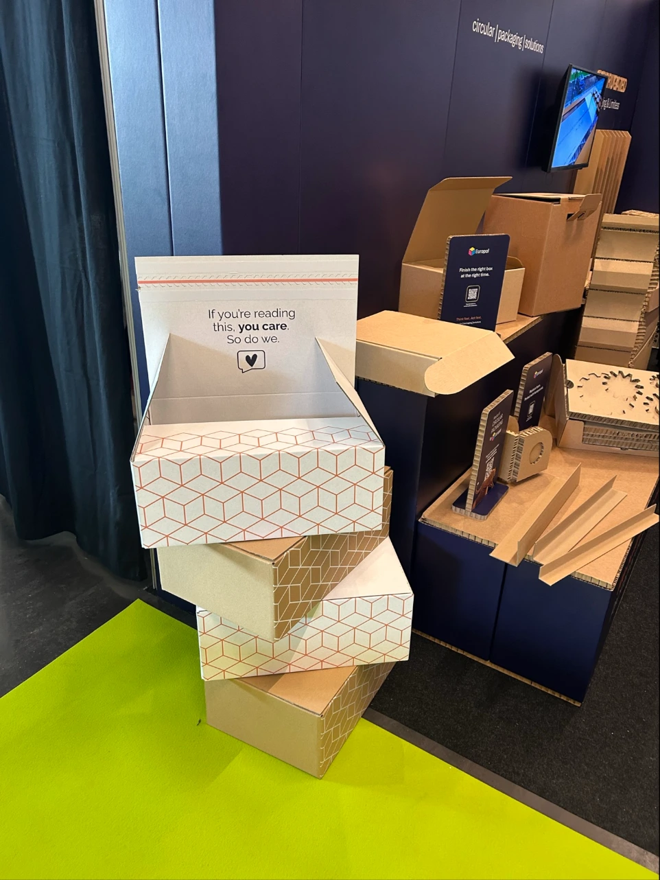 Inside Printing at a trade show